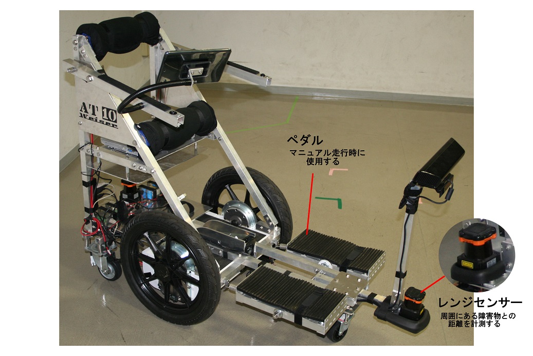 AT10号機の主要な構成要素